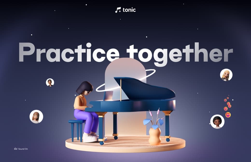 Tonic — practice together